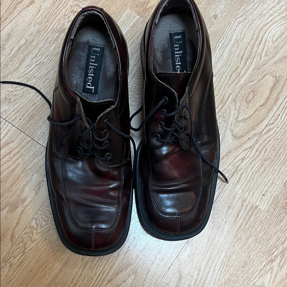 Unlisted Men's Dark Brown Oxfords